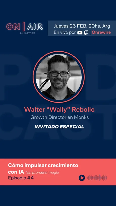 ON|AIR EP4 — Rebollo: Nuevos negocios con IA