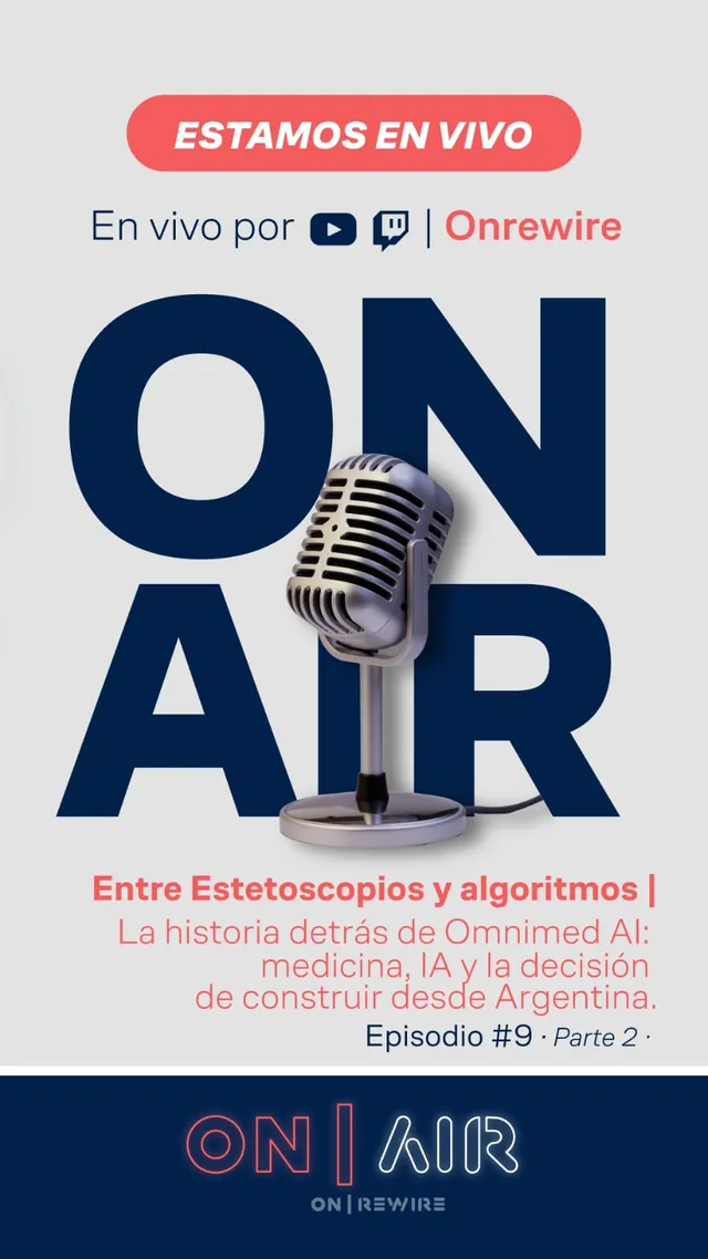 ON|AIR en vivo por YouTube y Twitch